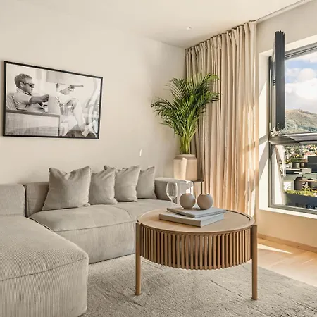 I Topp Etasje Med Flott Stor Felles Takterrasse Μπέργκεν